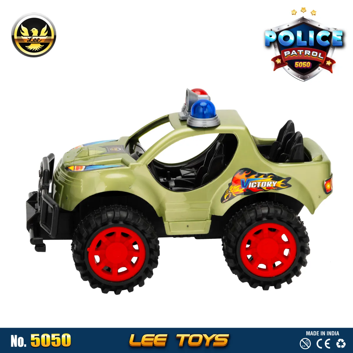 5050 Police Patrol Metallic Green