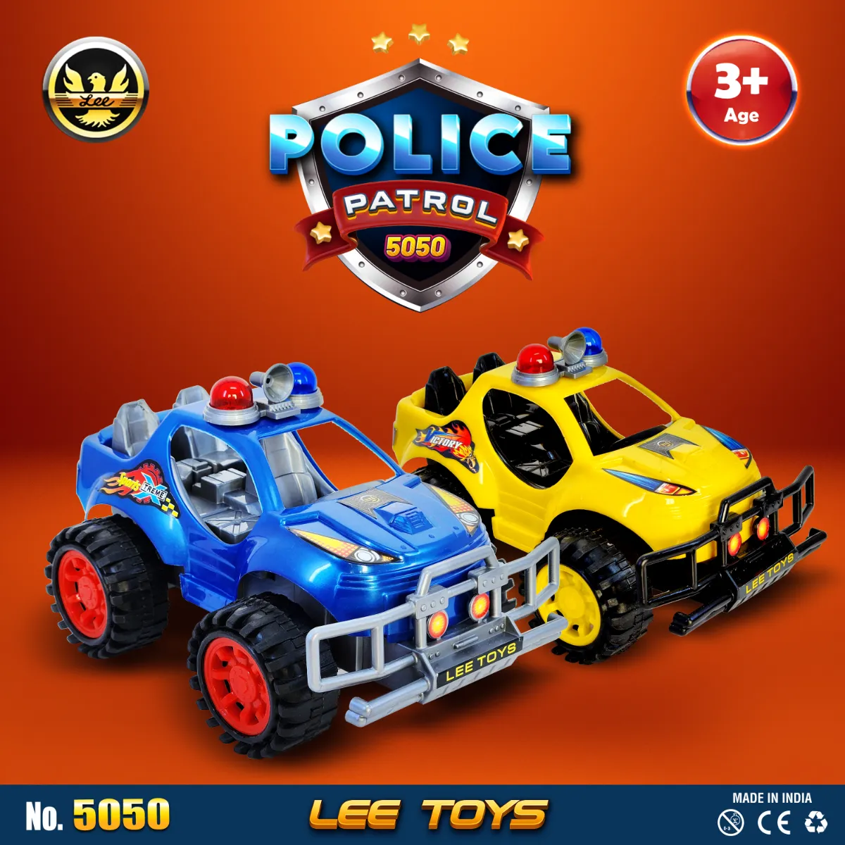 5050 Police Patrol Red