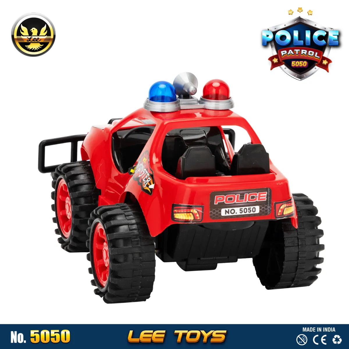5050 Police Patrol Red