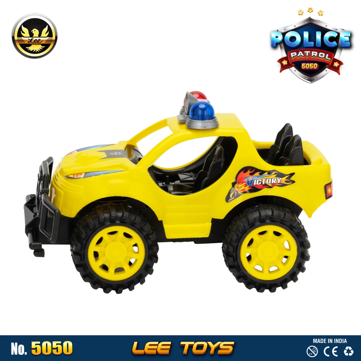 5050 Police Patrol Yellow